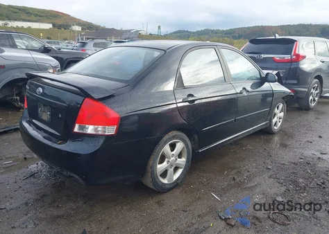 2009 Kia Spectra Sx из США, поврежденный, VIN KNAFE222895024050